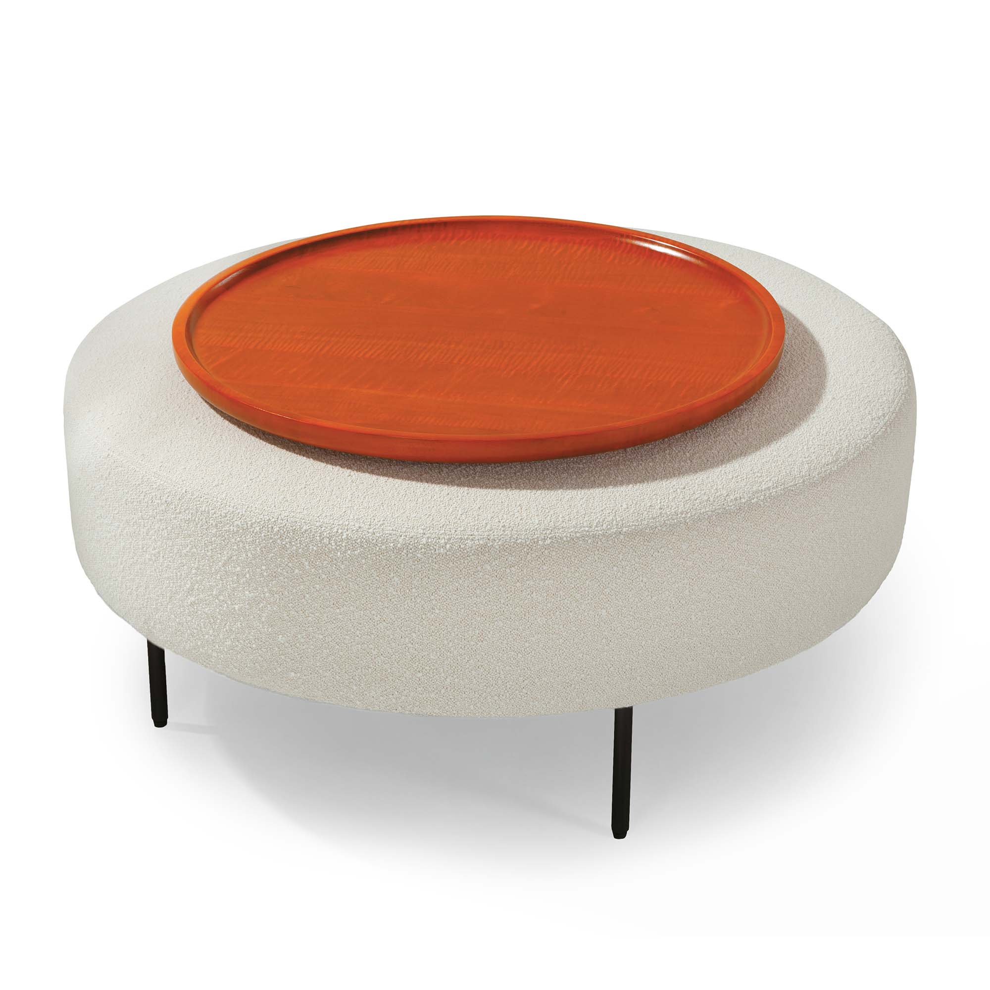 Thayer Coggin Slice Ottoman