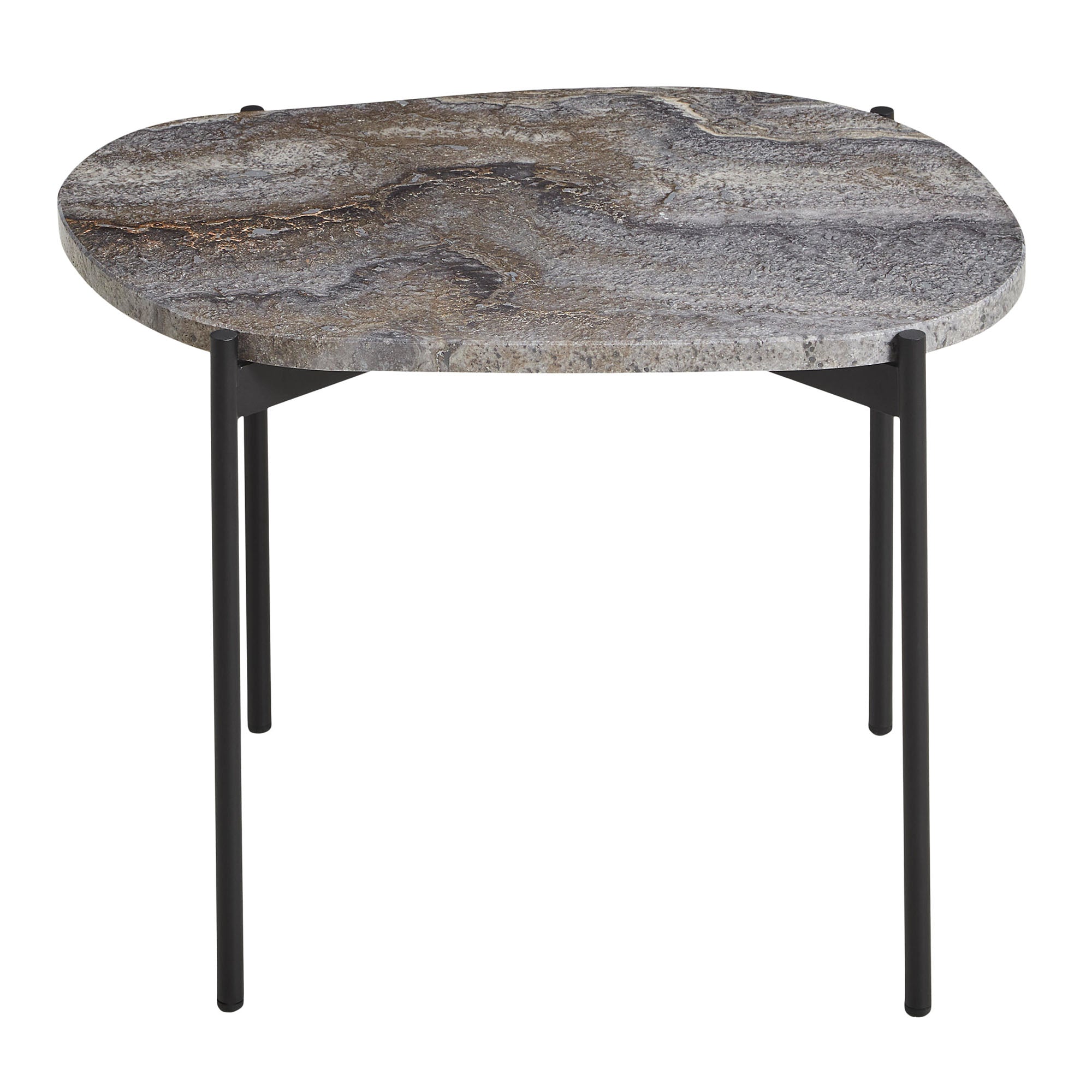 La Terra Grey Melange Medium Table