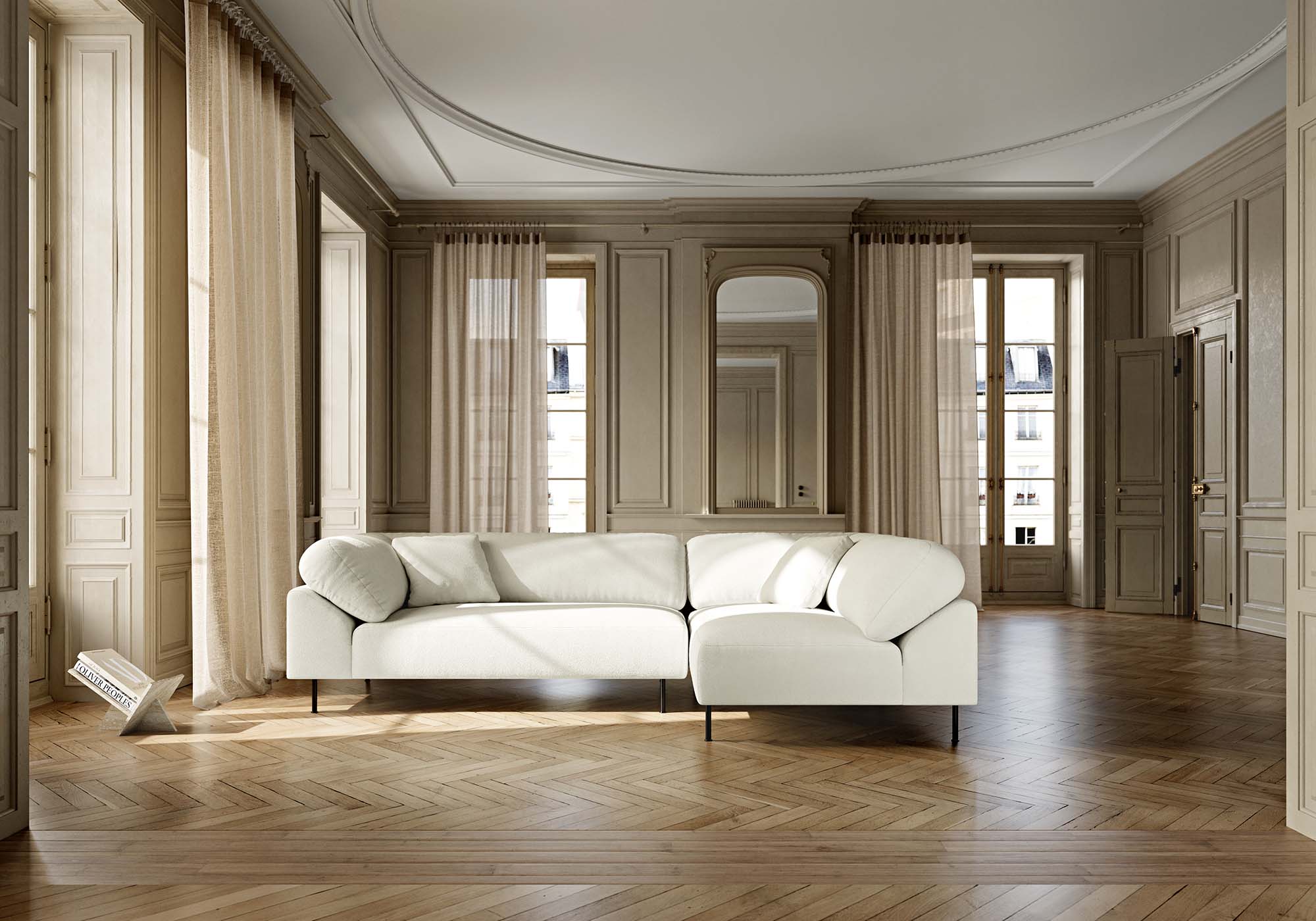 Mountain Travertine Magazine Holder