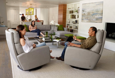 American Leather Comfort Recliner Elliot Lifestyle  Image Elegant Party GALLERY