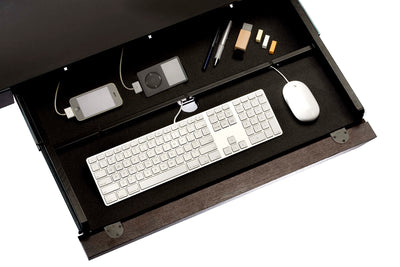 BDI sequel 6001 keyboard drawer detail 01 Hansen Interiors