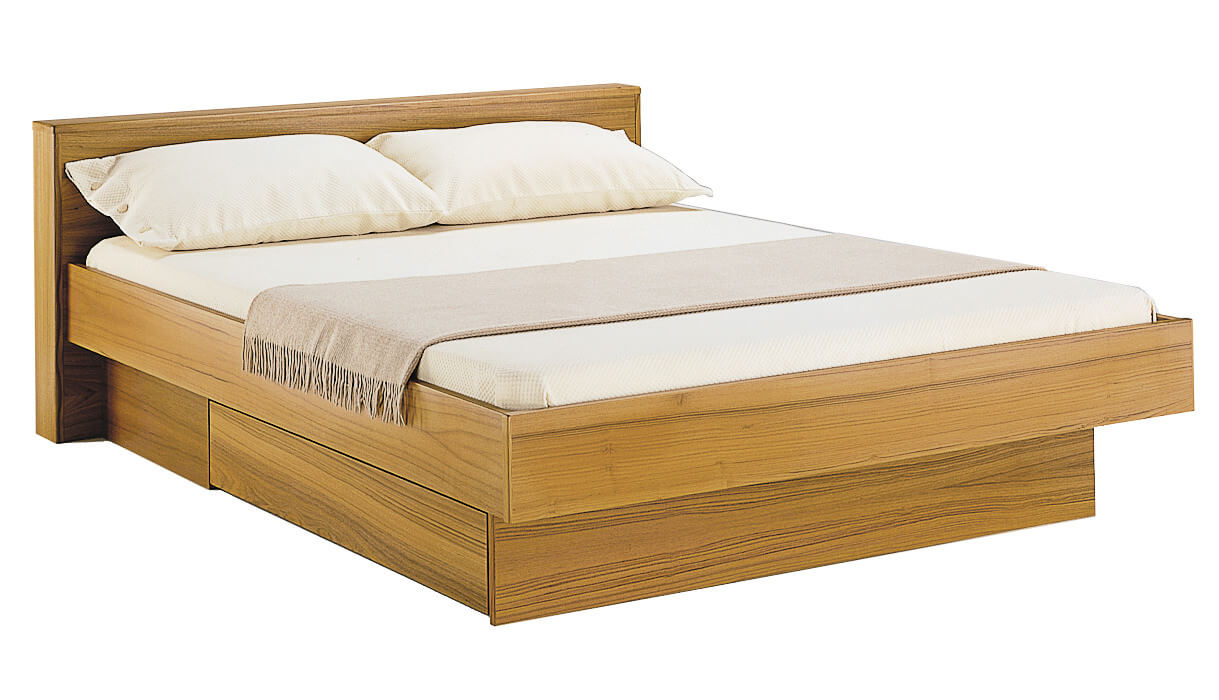 Classica Bed with drawer Teak  Hansen Interiors