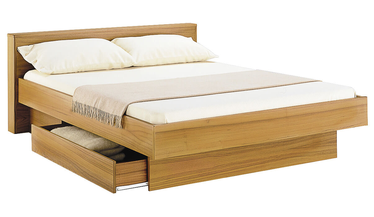 Classica Bed with drawer Teak Hansen Interiors