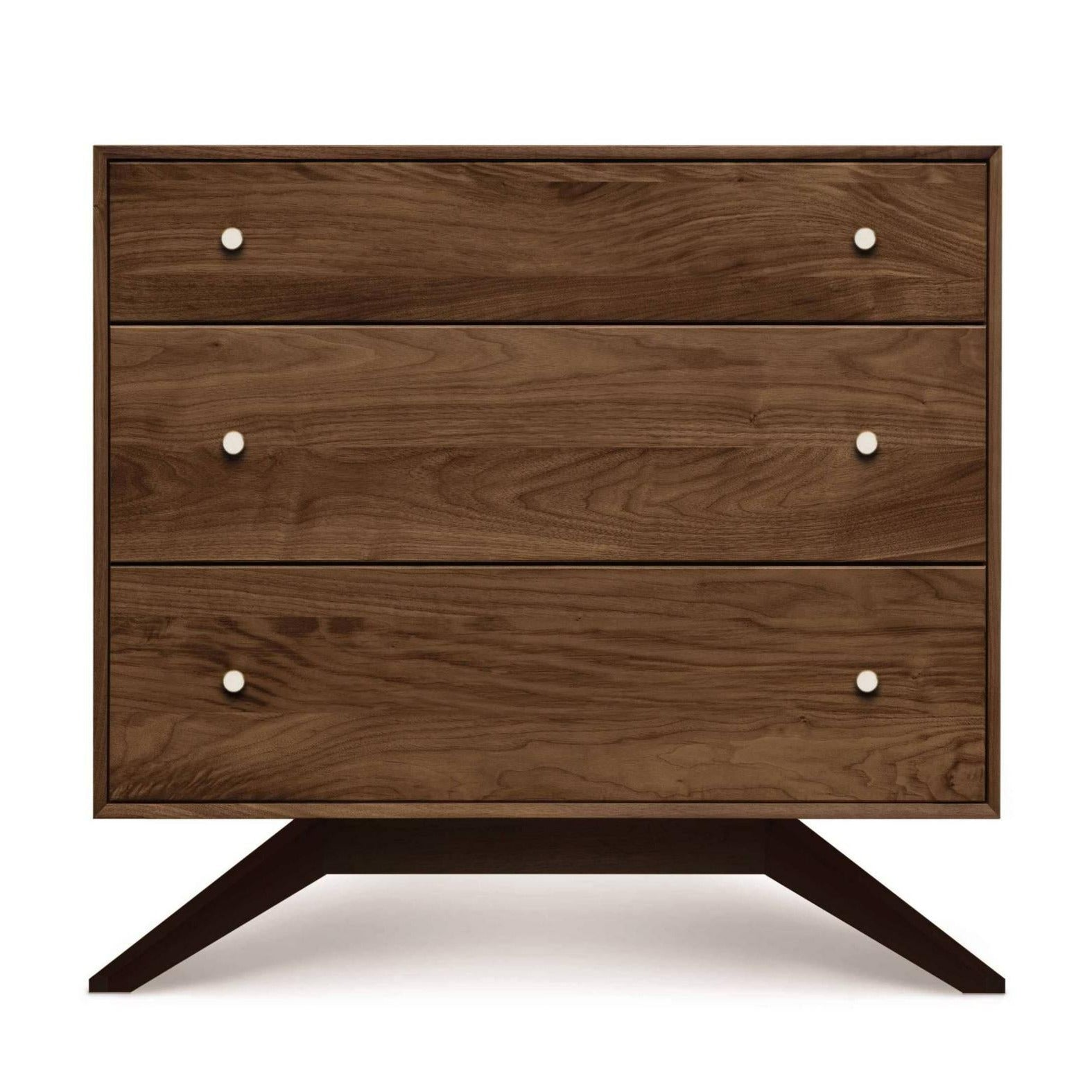 Copeland Astrid 3 Drawer Walnut  Hansen Interiors 