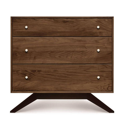 Copeland Astrid 3 Drawer Walnut  Hansen Interiors 