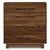 Sloane 4 drawer chest in walnut  front view