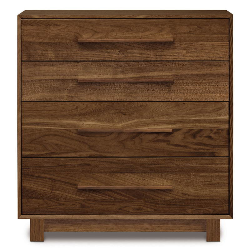 Sloane 4 drawer chest in walnut  front view