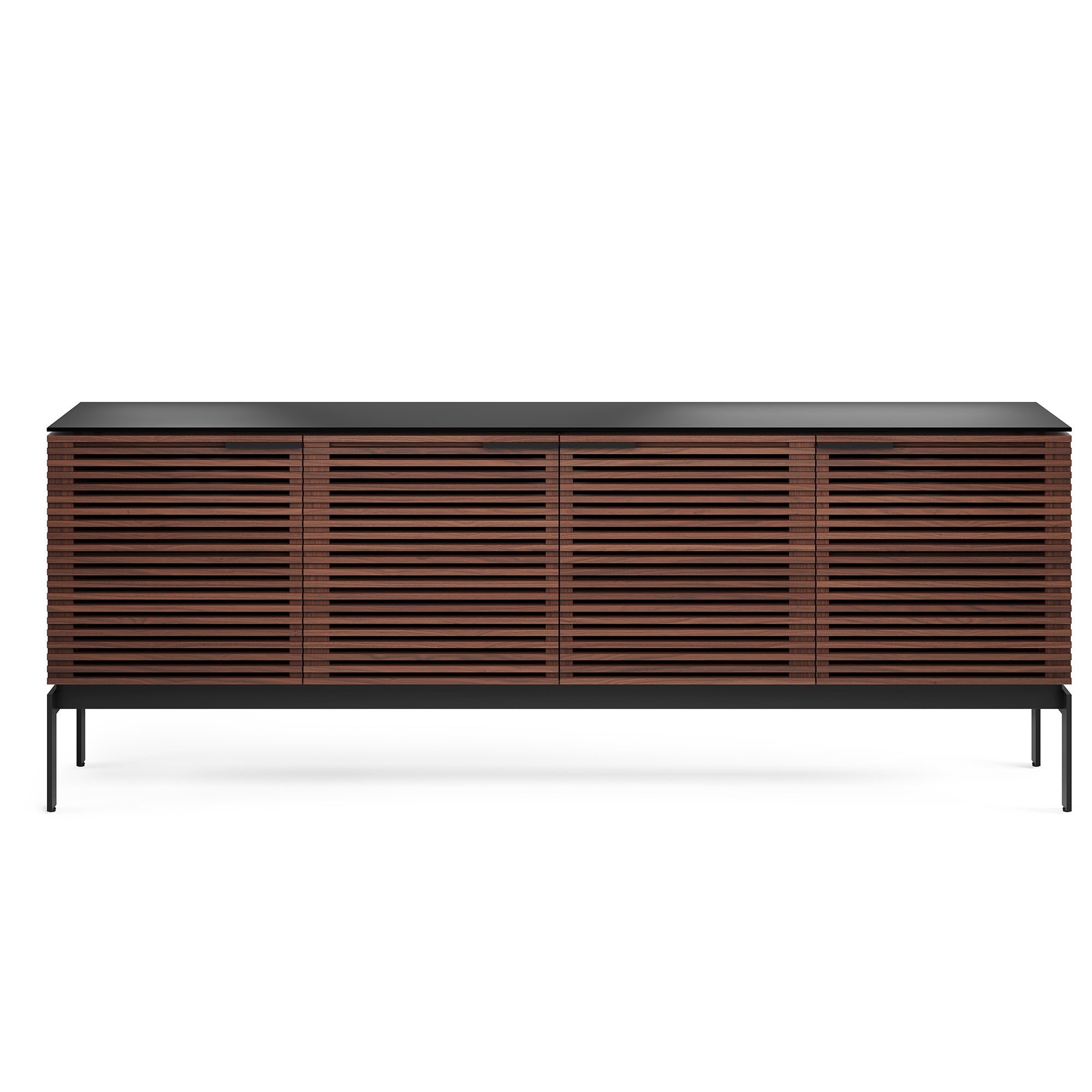 BDI corridor chocolate stained walnut finish product image on white background