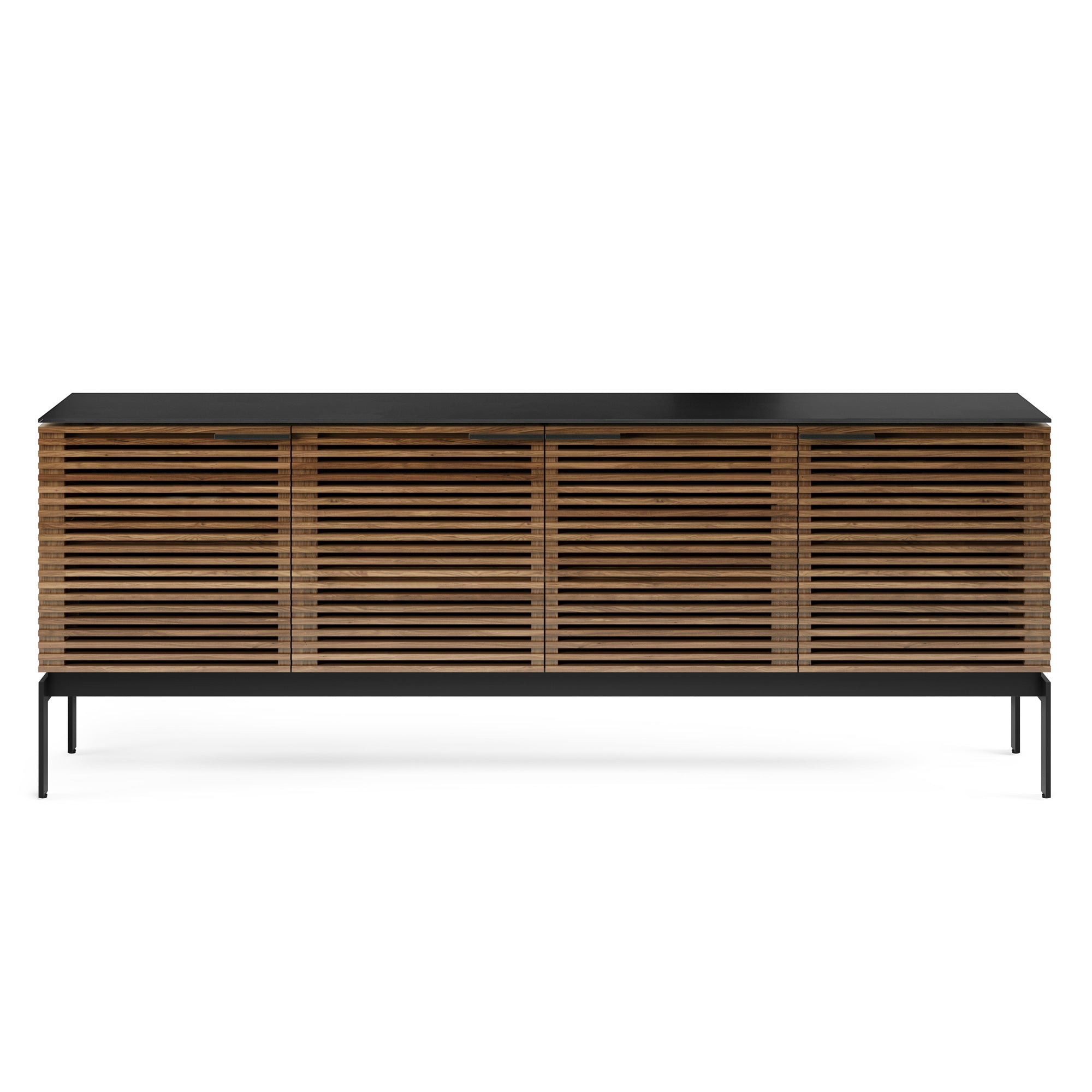 BDI corridor natural walnut finish product image on white background