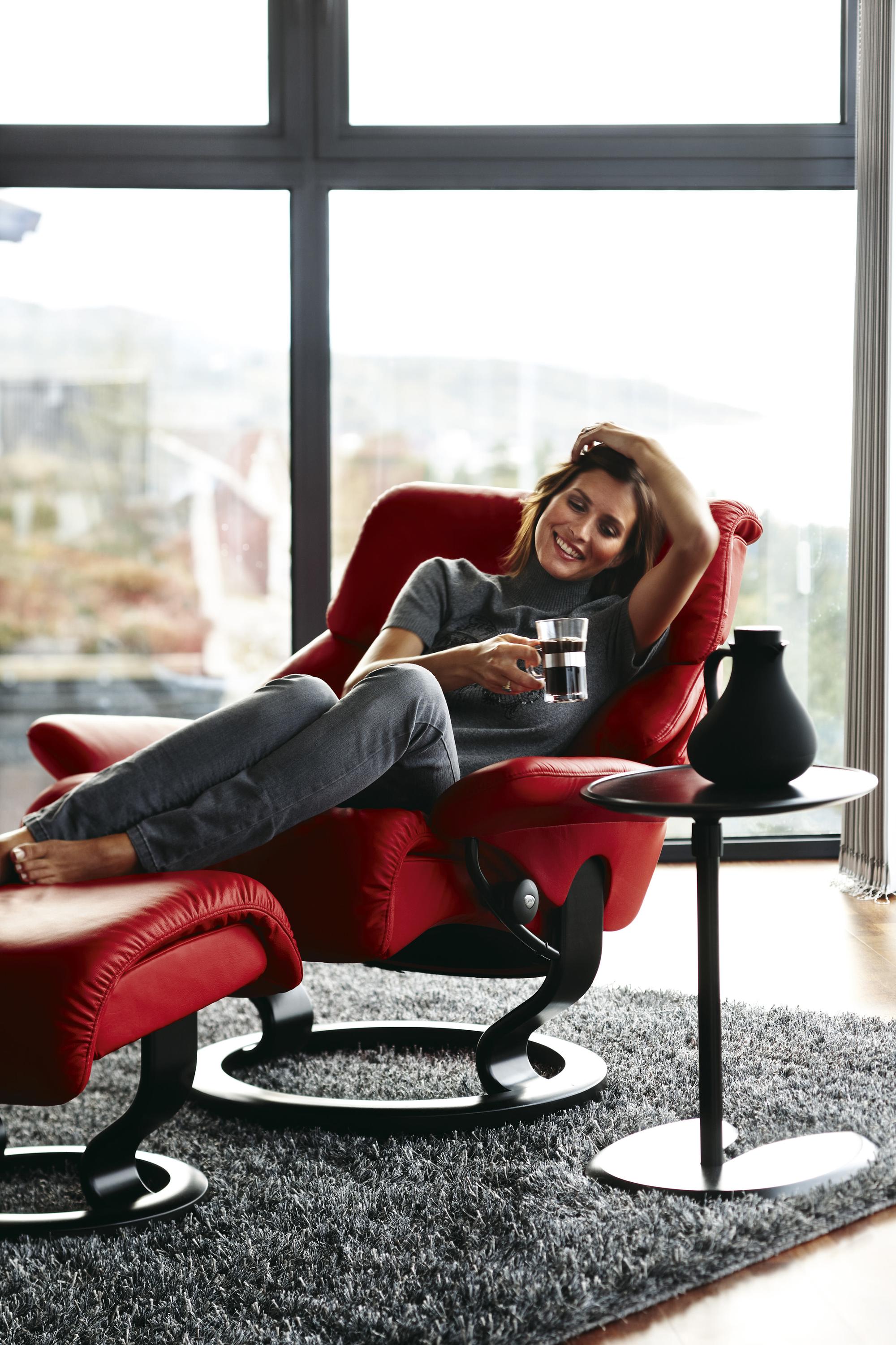 Ekornes Stressless Ellipse Table Spirit Recliner Hansen Interiors