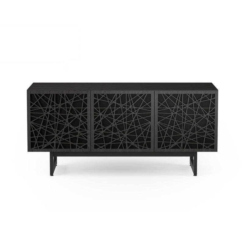 BDI Elements Media Cabinet 8777 Charcoal GALLERY