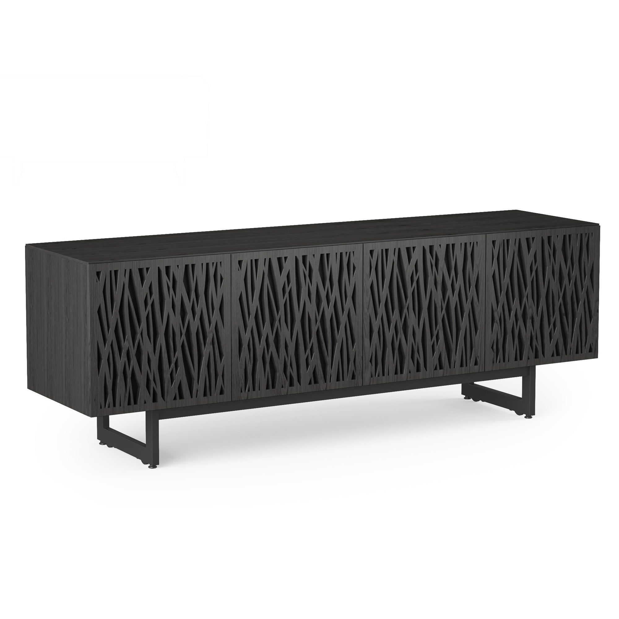 BDI Elements Media Console 8779 Charcoal Grey 