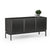 BDI ELlements Storage Console Charcoal Grey angle view GALLERY