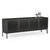BDI Elements Console Tempo Charcoal Grey Angle view GALLERY