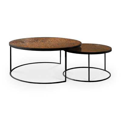 Bronze Nesting Coffee Table Set