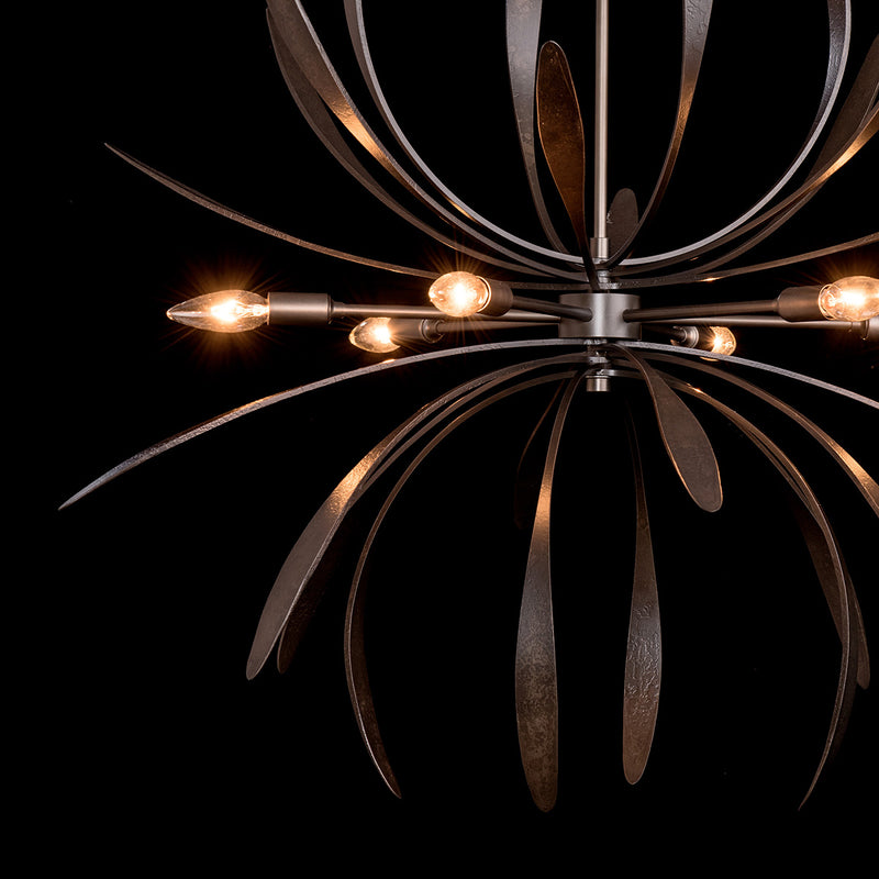 Hubbardton Forge Dahlia Chandelier Detail