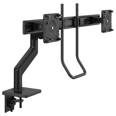 Humanscale M81 Monitor Arm Crossbar Handle Front Black Hansen Interiors