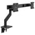 Humanscale M81 Monitor Arm With Crossbar Front Black Hansen Interiors
