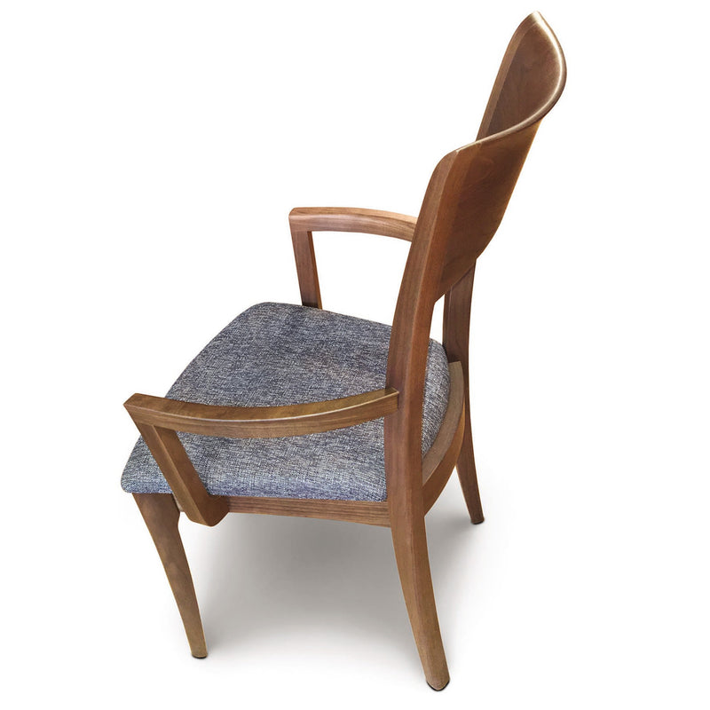 Ingrid Armchair With Upholstered Seat