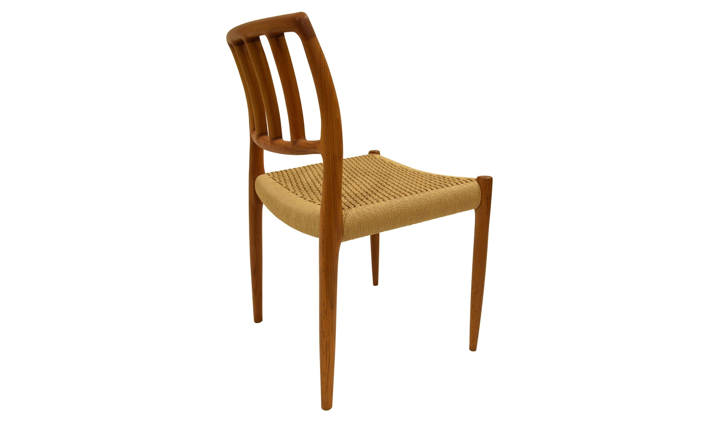 JLM Moller 83 Dining Chair Danish Cord