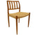 JLM Moller 83 Dining Chair Natural Rope Hansen Interiors