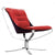 LK-Hjelle-Falcon-Phoenix-Chair-Low-Back-Black-on-Chrome-Hansen-HA1-Red-Interiors