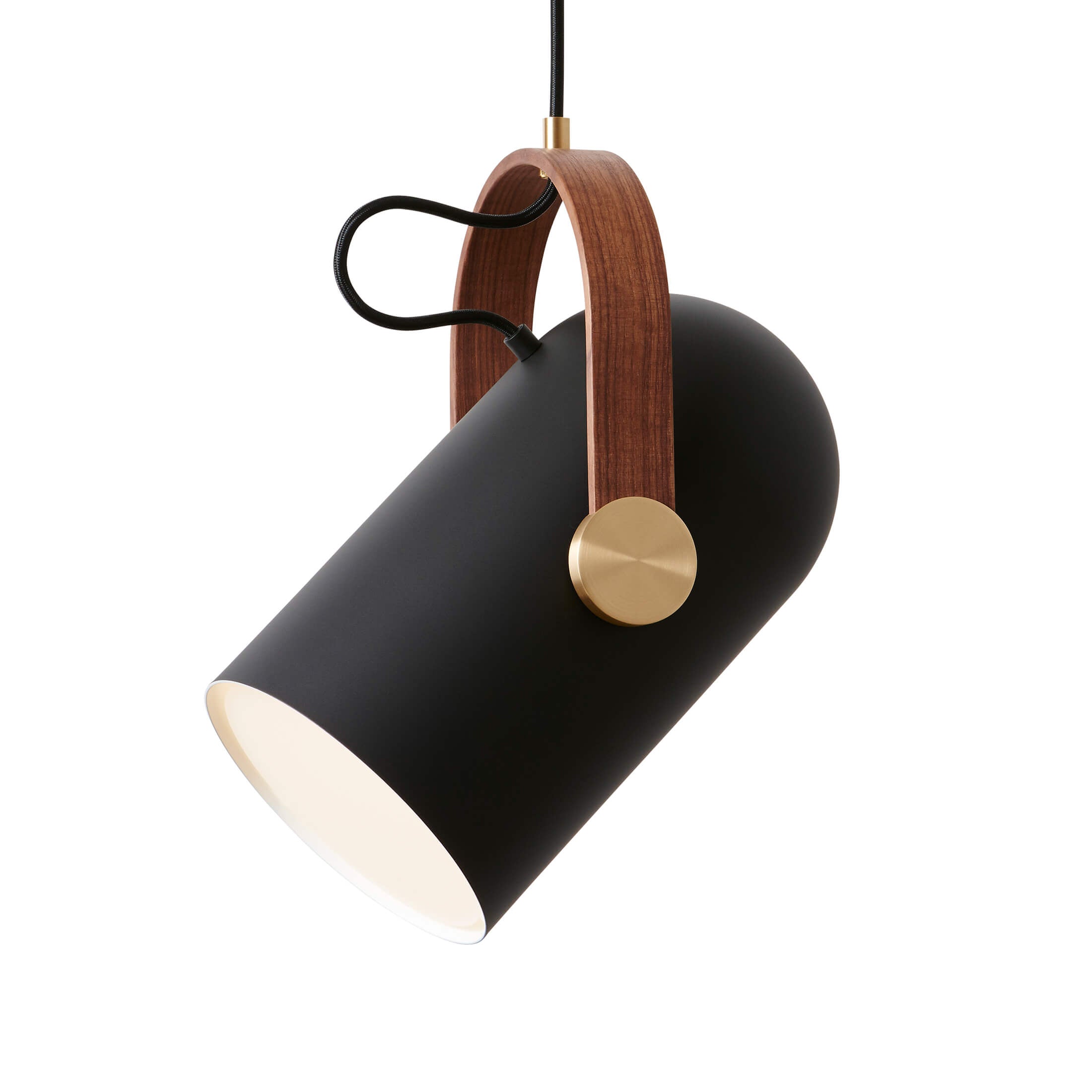 LeKlint Carronade 160MB Medium Pendant Black Hansen Interiors