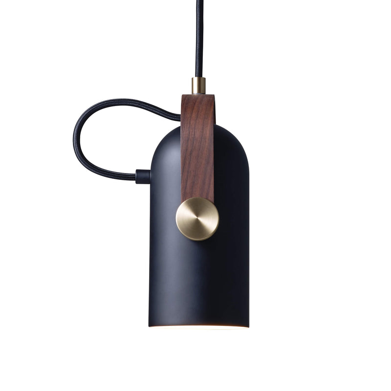 LeKlint Carronade 160SB Pendant Black 01 Hansen Interiors