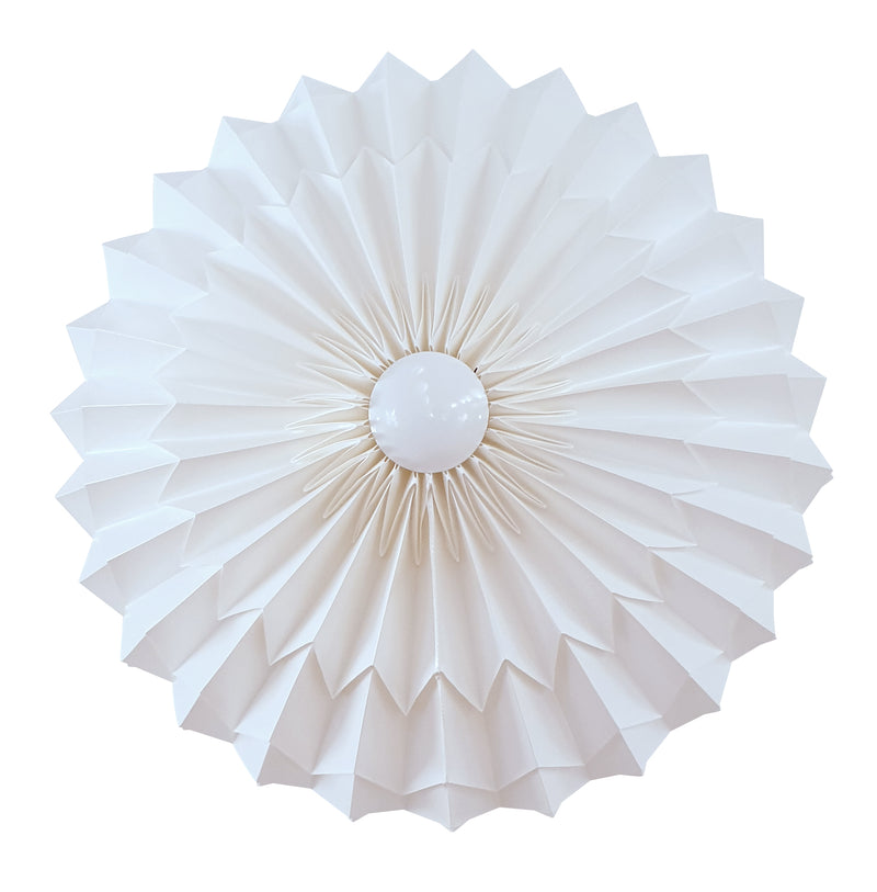 Le Klint 33-45 ceiling light white plastic viewed from below