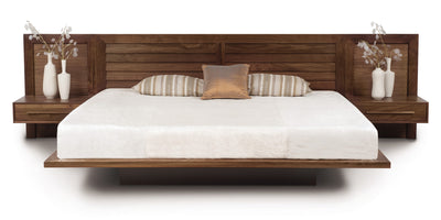 Moduluxe Bed With Clapboard Headboard