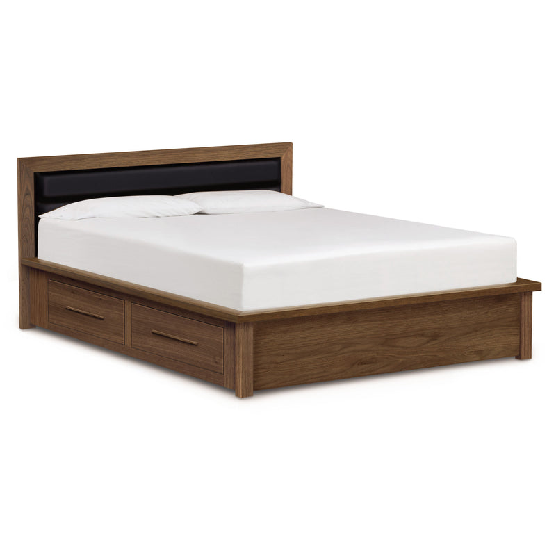 Moduluxe Storage Bed With Upholstery Headboard