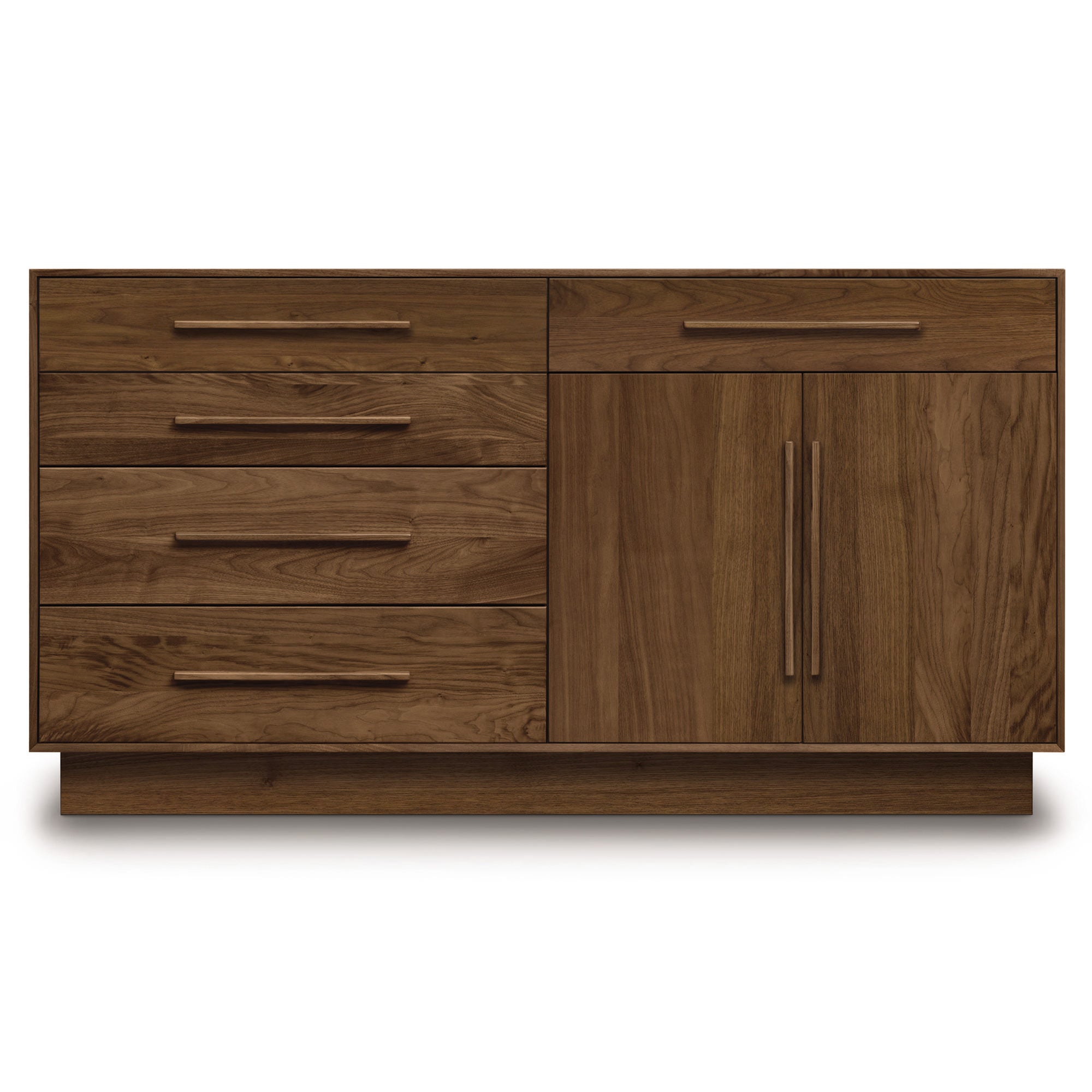 Moduluxe 4 Drawers On Left, 1 Drawer Over 2 Doors Right