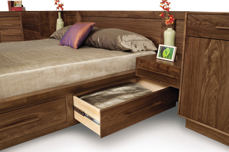 Moduluxe Storage Bed With Panel Headboard