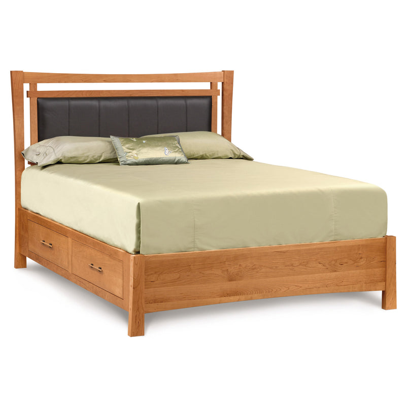 Monterey Storage Bed With Upholstered Panel