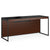 Sequel 20 6101 Desk Chocolate Staines Walnut Black 