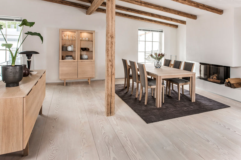 Skovby SM 64 Dining Chair with Skovby SM24 Dining Table and SM 307 Cabinet GALLERY