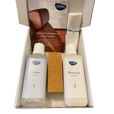 Stressless Leather Care Kit Content