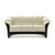 Stressless Oslo Loveseat Paloma Light Grey with Wenge Trim