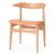 Warm Nordic Cow Horn Oak Nature Leather Hansen Interiors