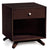 Copeland Astrid One Drawer Night Stand in stained cognac Cherry Lacquered Finish