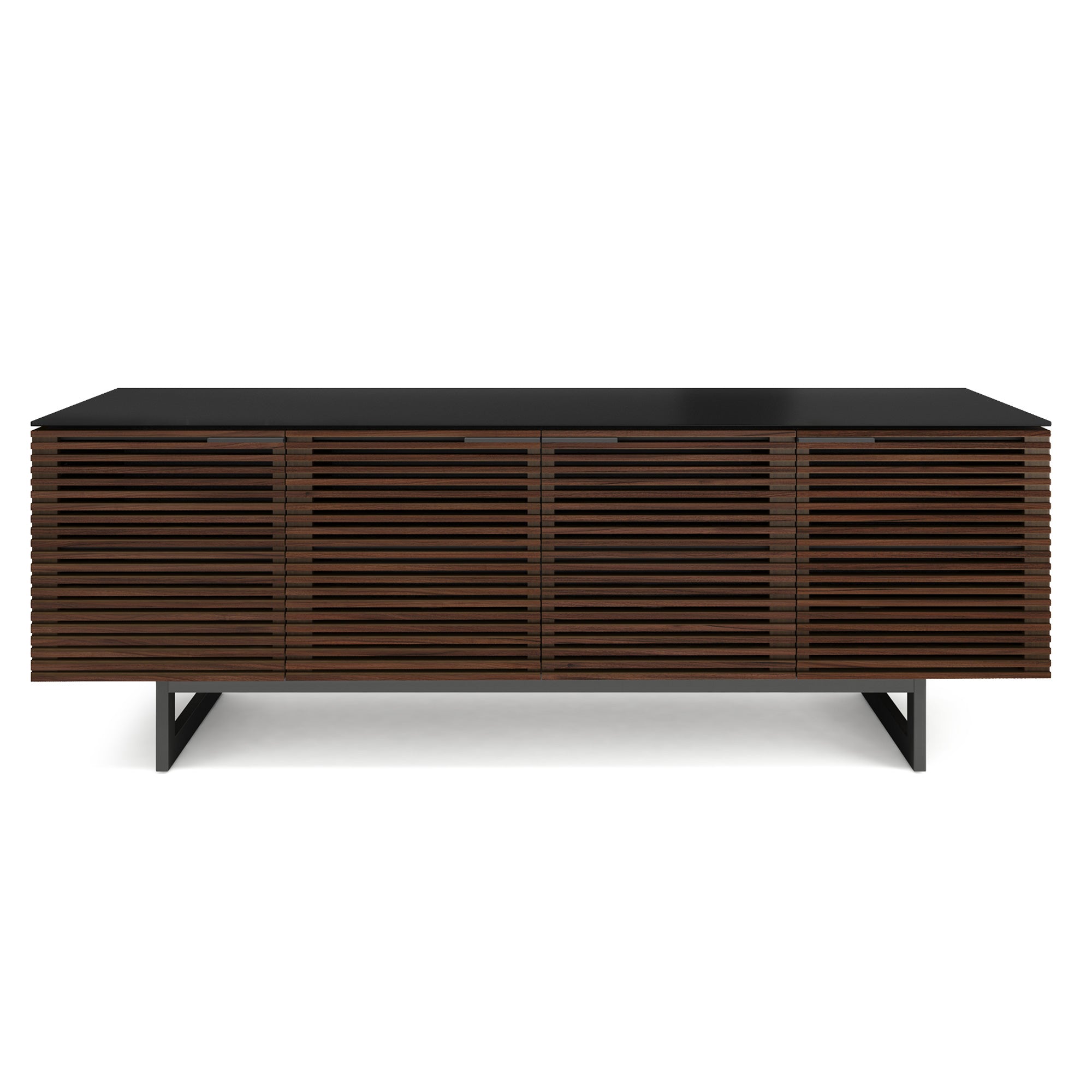 BDI Corridor TV Stand 8179 in Chocolate Stained Walnut
