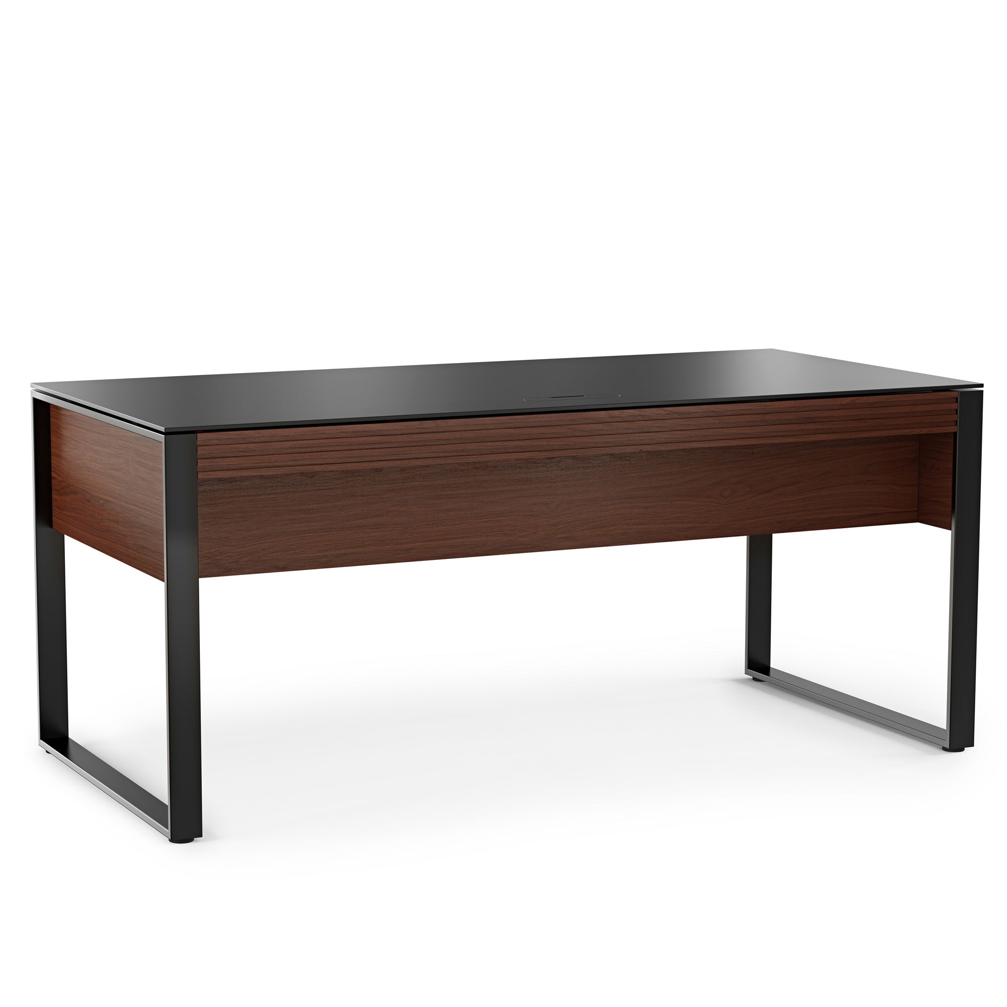 BDI Corridor Desk Chocolate Stained Walnut