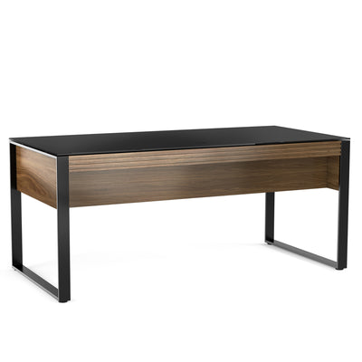 BDI 6521 Corridor Desk Natural Walnut