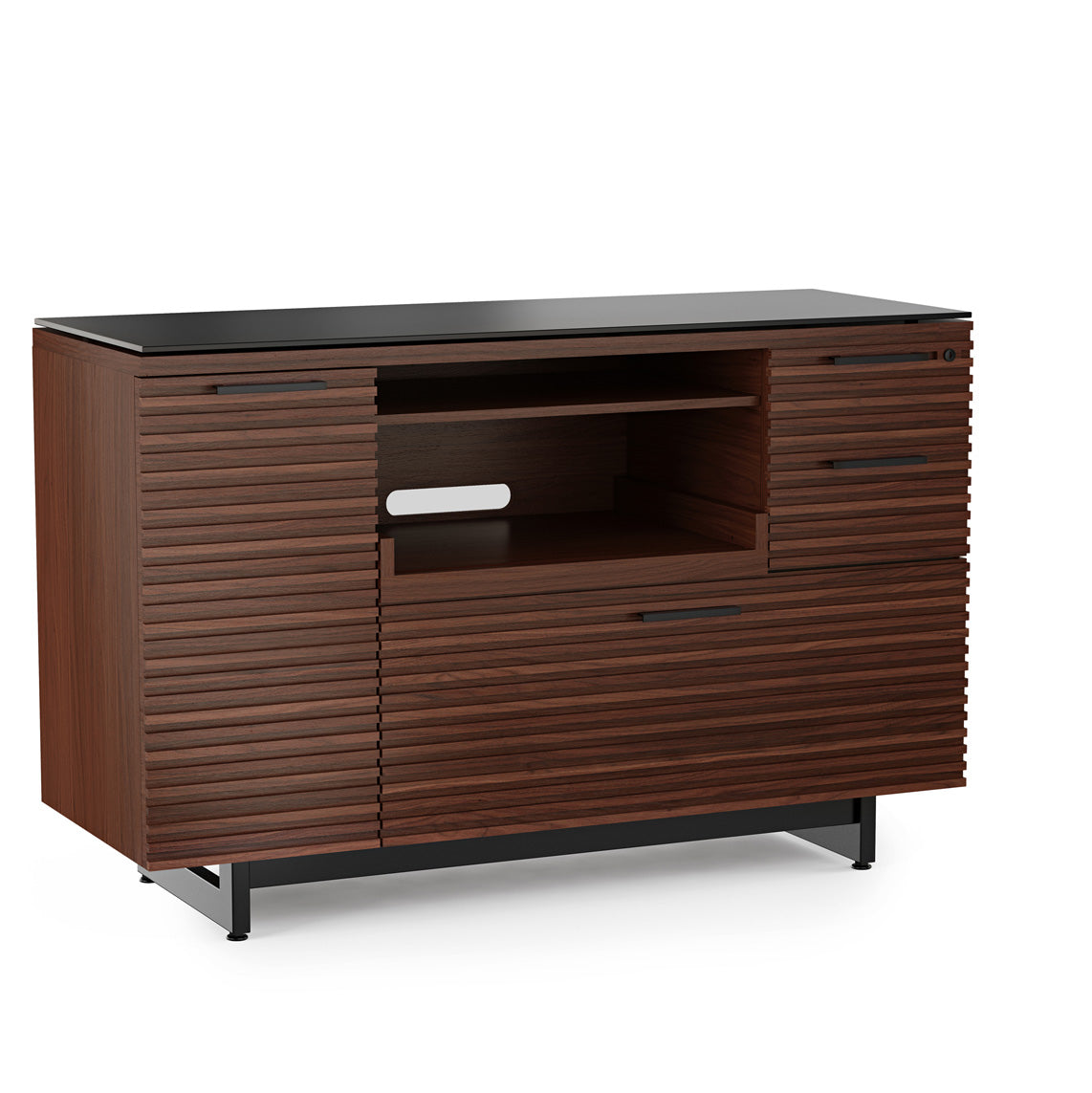 BDI Multicunction Cab in Chocolate stained Walnut