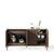 BDI Cosmo Console 5729 toasted walnut open doors GALLERY