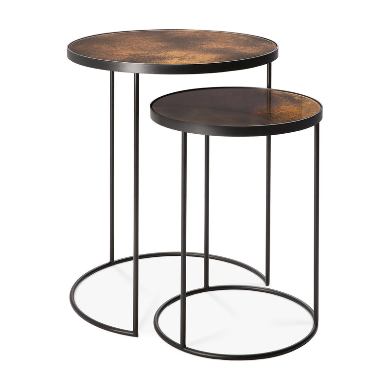 Bronze Nesting Side Table Set