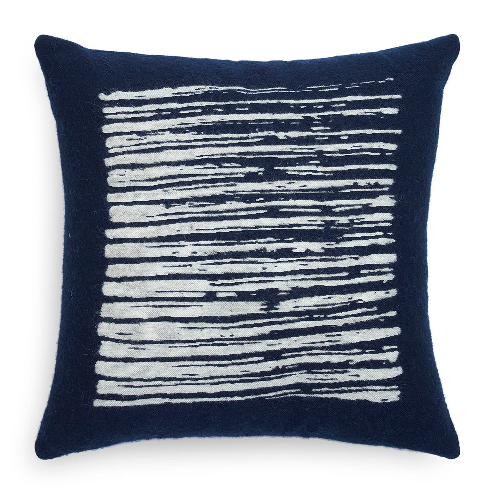 Navy Lines Cushion
