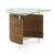 BDI 1110 Fin End table inside profile GALLERY