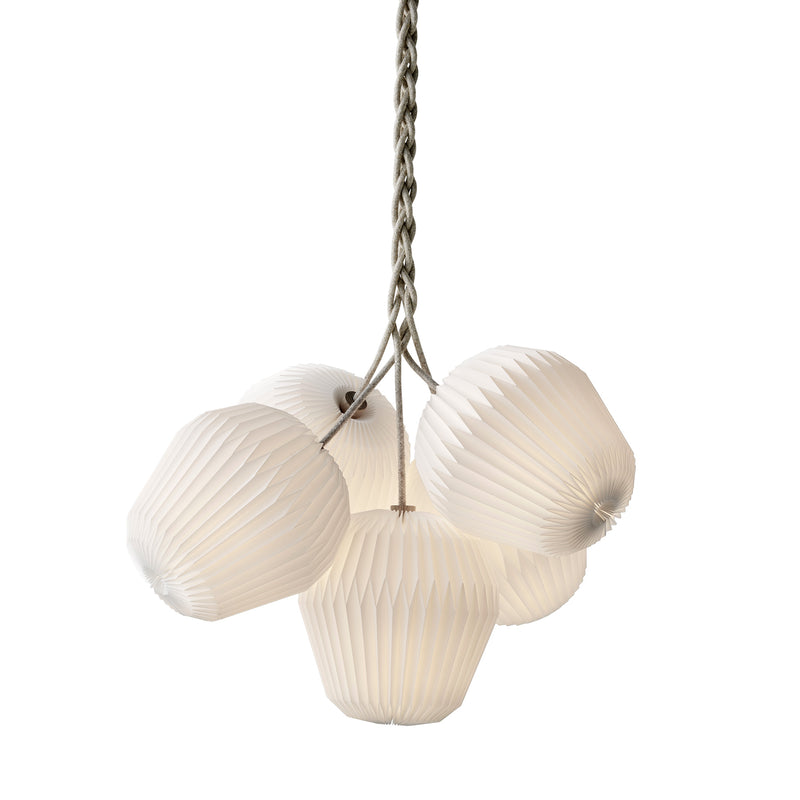 Le Klint Bouquet 130 5 Shade Chandelier Medium