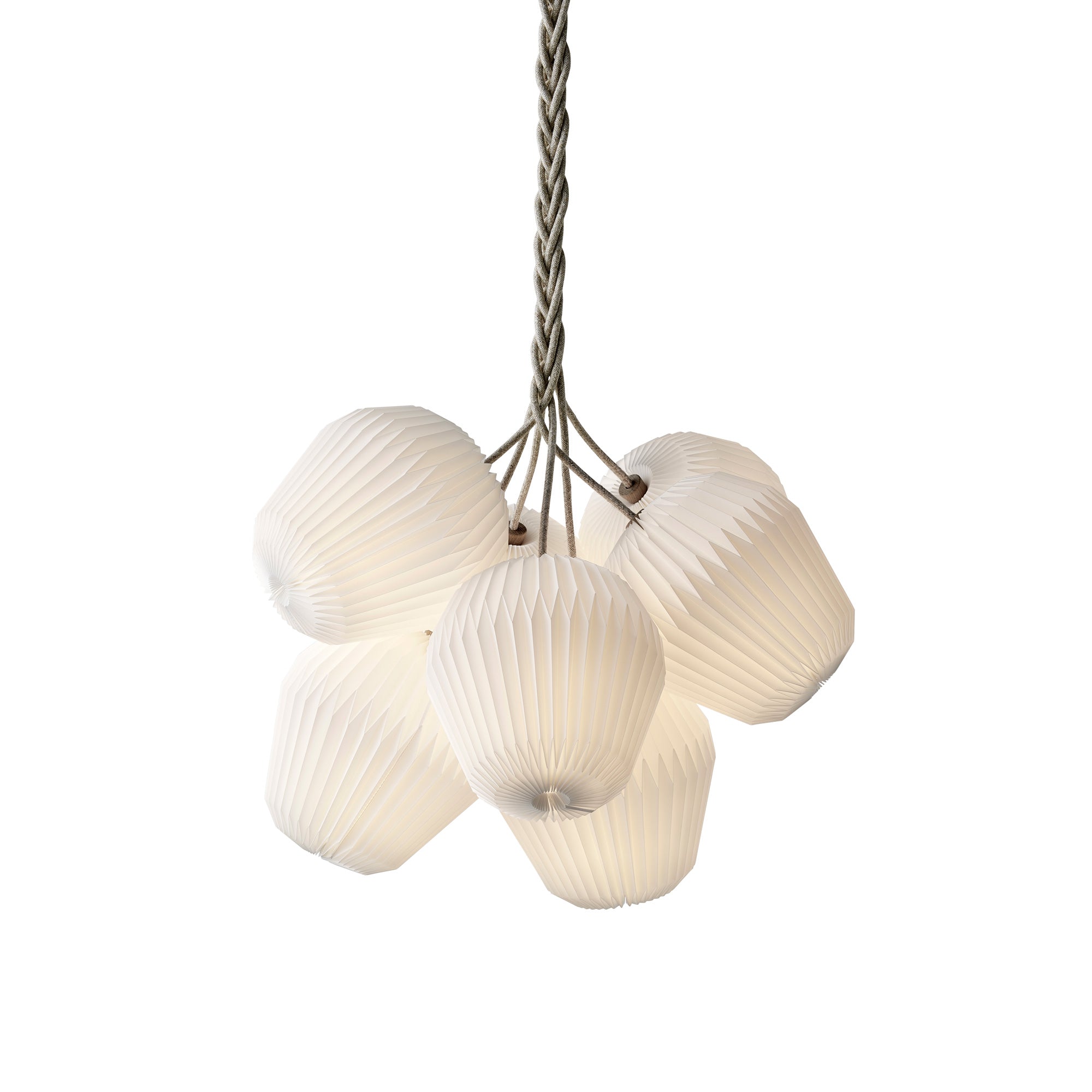 Le Klint Bouquet 130 7 Shade Chandelier Medium